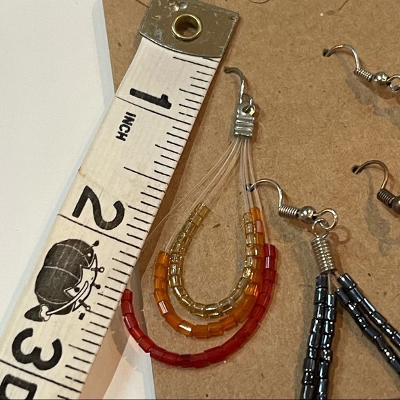 Vintage Boho Mismatch Earrings - Picture 5 of 7